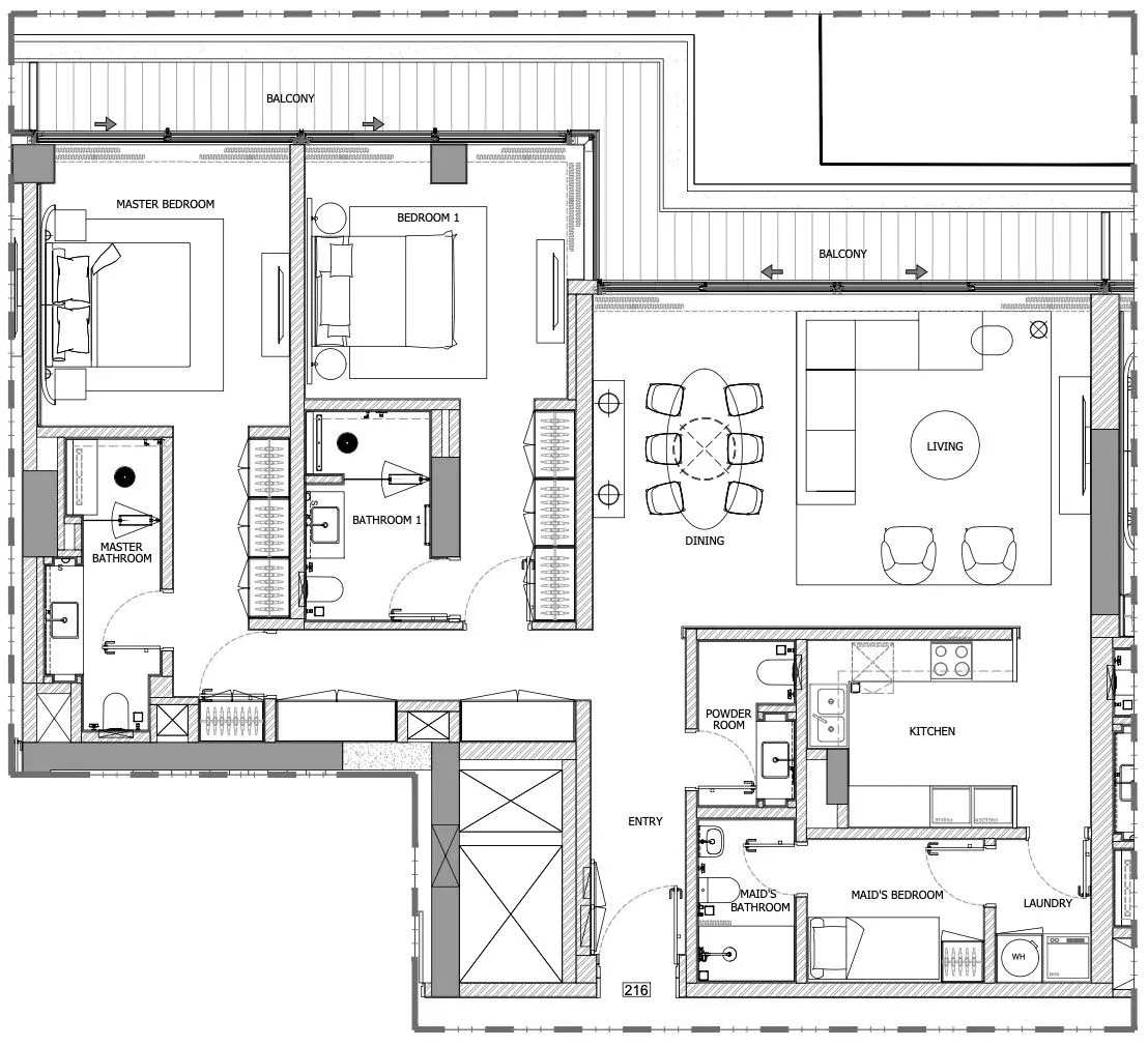 None floor plan