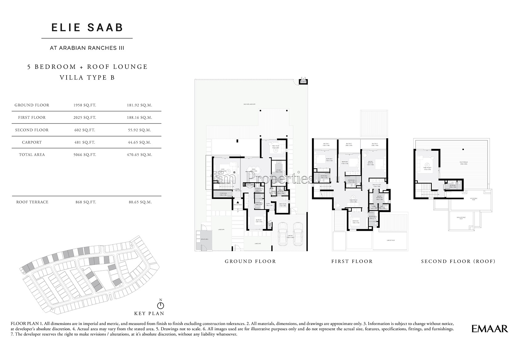 5 bedroom floor plan