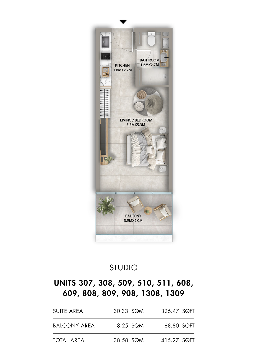 None floor plan