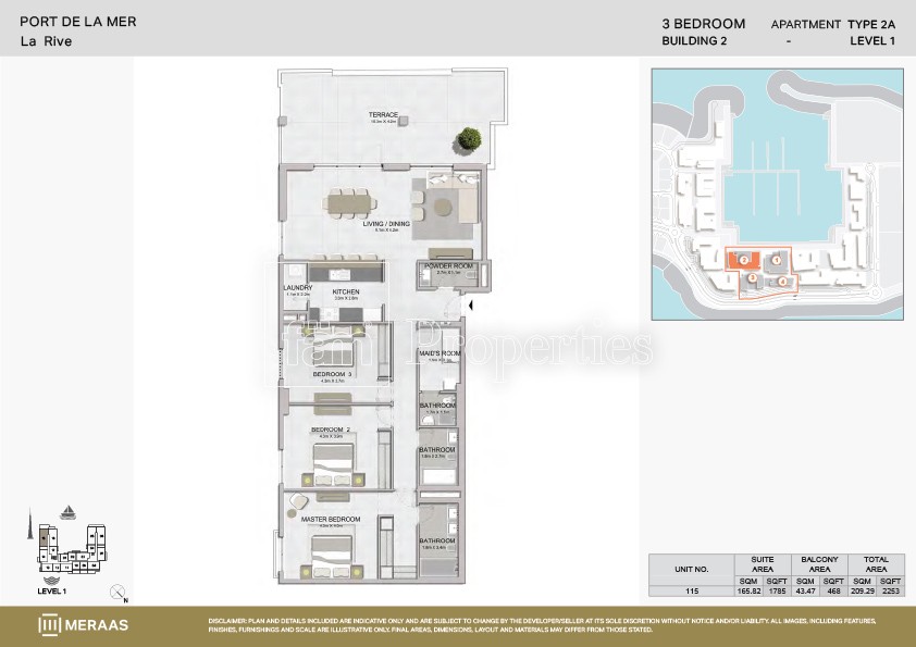 Type 2A floor plan