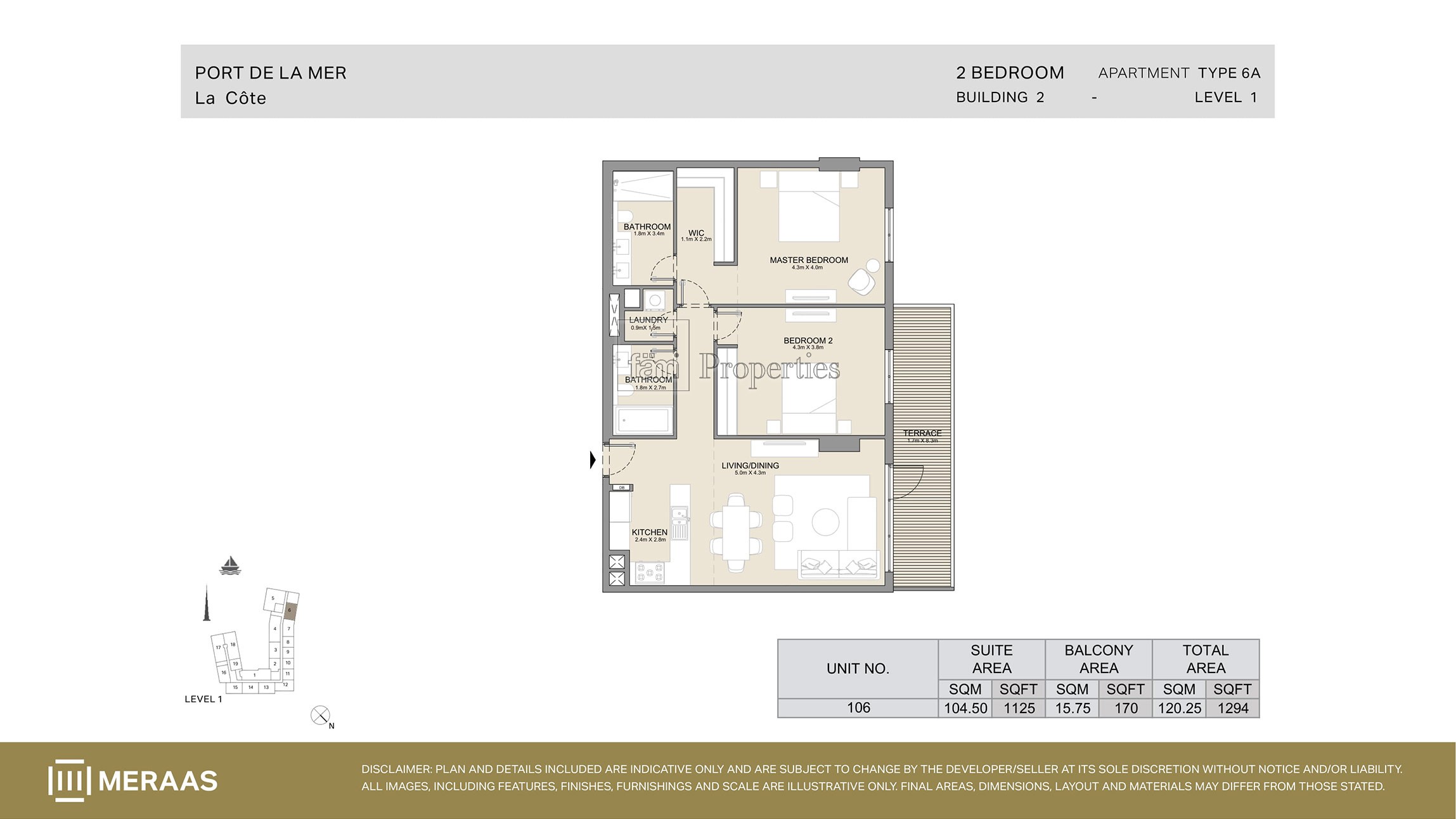 Type 6A floor plan