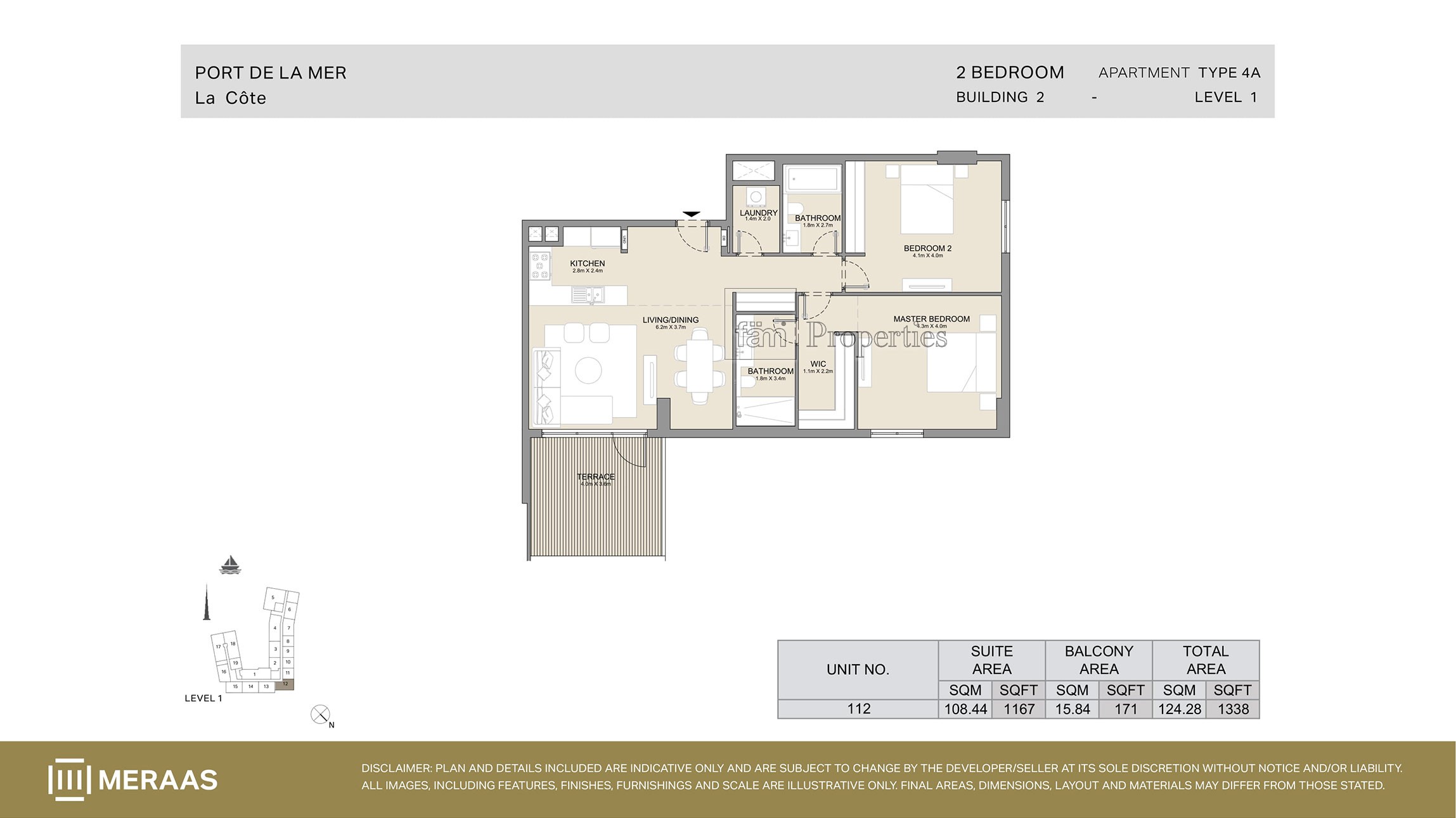 Type 4A floor plan