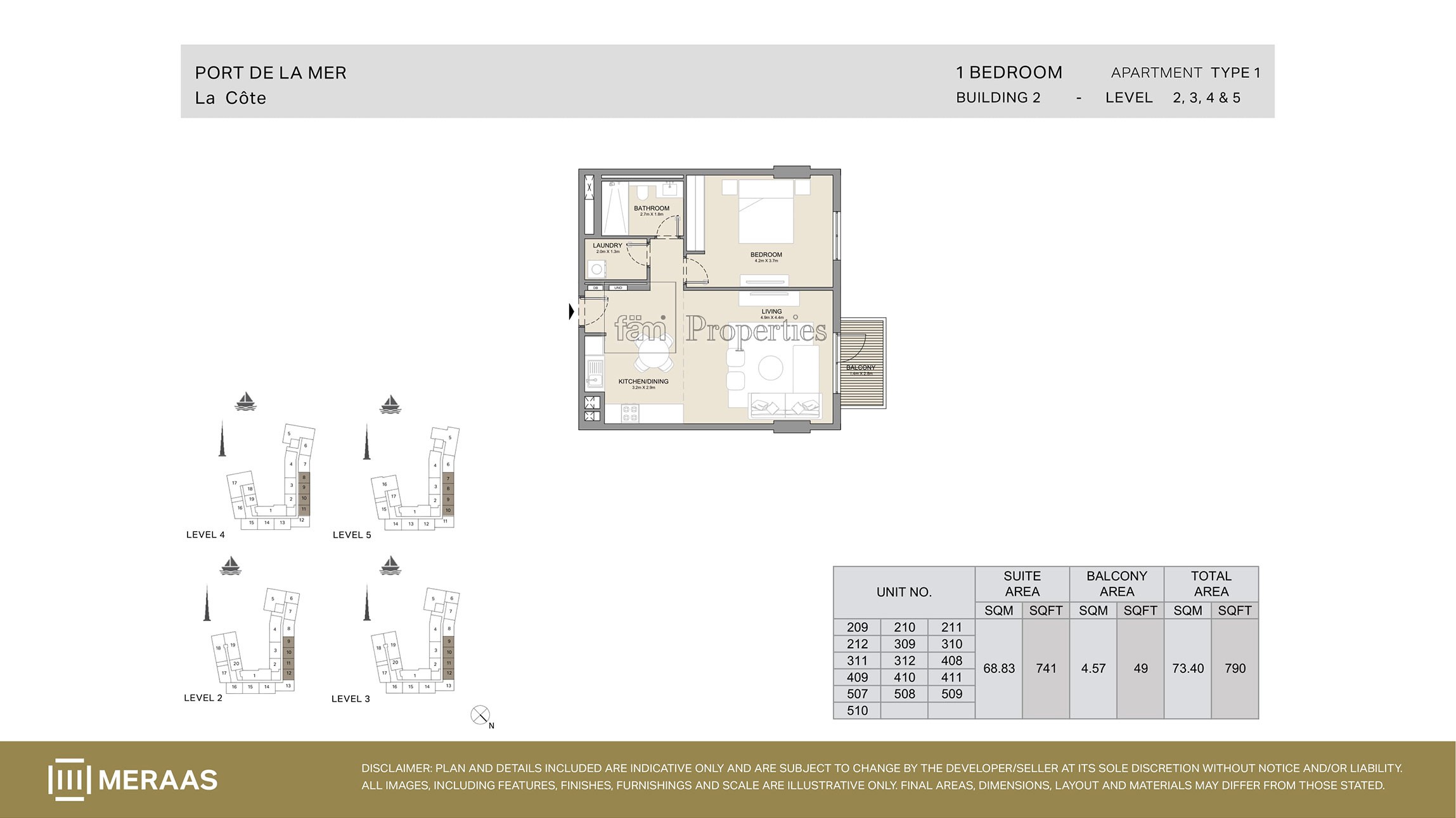 Type 1 floor plan