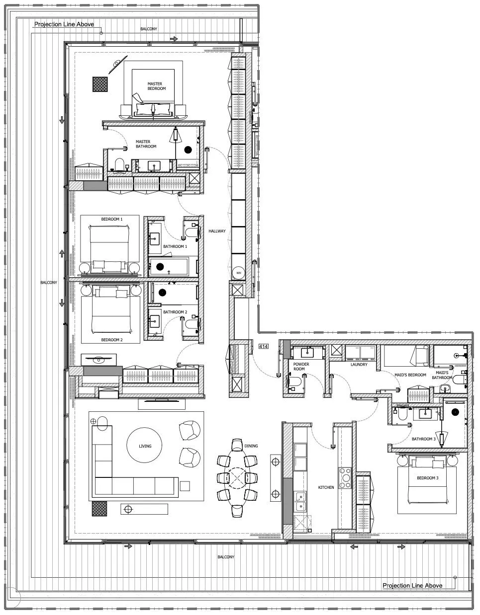 None floor plan