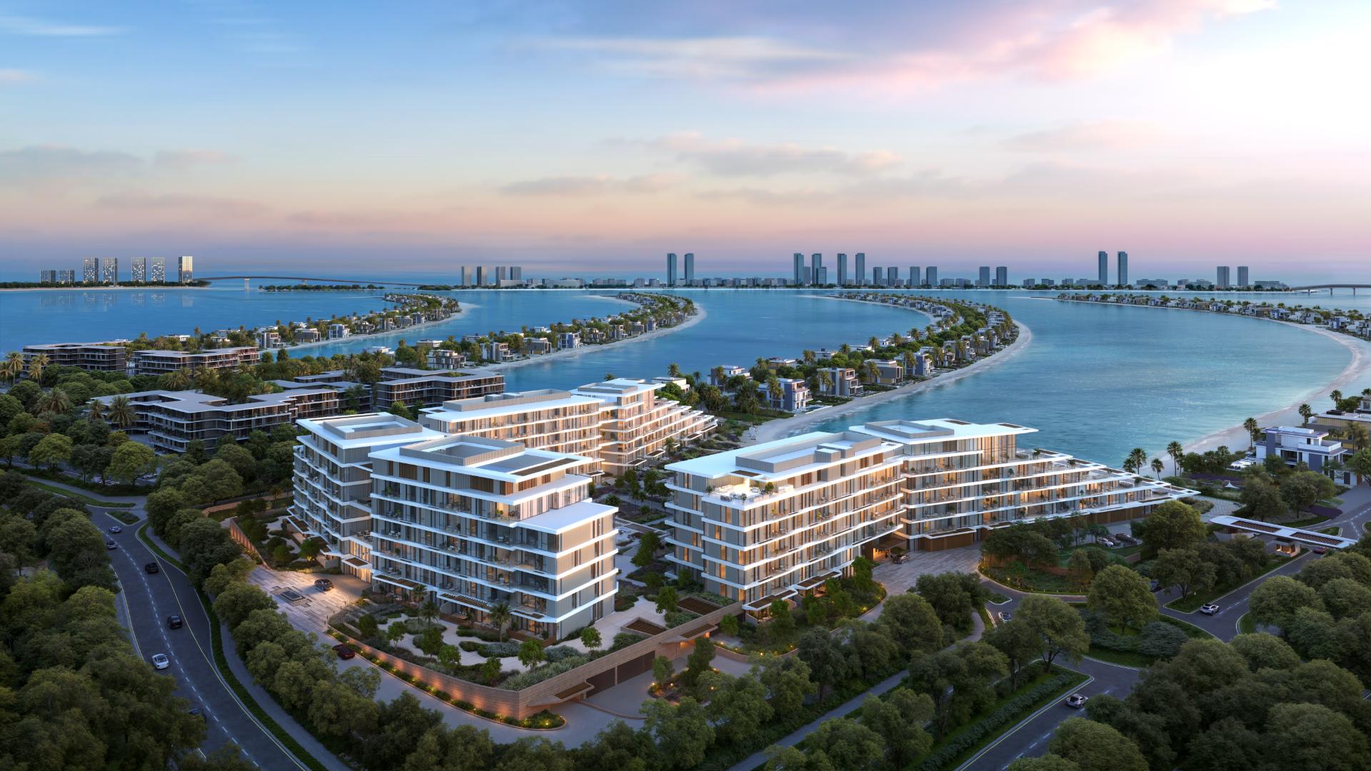 Waterfront residences on Palm Jebel Ali &mdash; project illustration